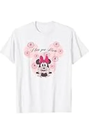 Minnie I Love You Mum Dia de la Madre Camiseta