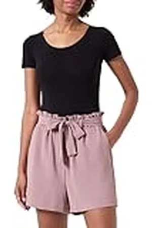 ONLY Onlmette Lavender Paperbag Noos W - Pantalones Cortos, , XXL para Mujer