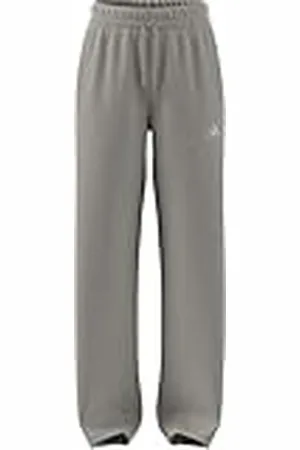 adidas Essentials - Pantalones de Golf con Dobladillo Abierto y 3 Rayas para Mujer
