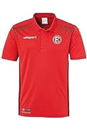 Uhlsport Hombre F95 Goal 17/18 Polo Camiseta, Rojo/Burdeos, XL
