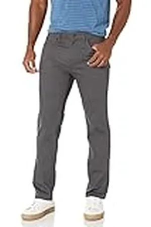 Amazon Pantalón Chino Elástico Cómodo con 5 Bolsillos de Ajuste Deportivo (Previamente Goodthreads) Hombre, , 42W / 28L