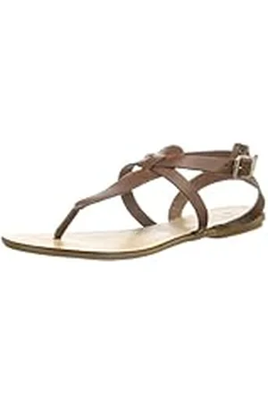 Pieces® Cathie New - Sandalia de Piel Mocca, para Mujer, , 40 EU