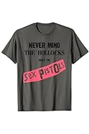 Sex Pistols Official Never Mind The Bollocks Pink Camiseta