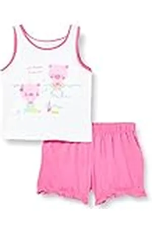 chicco Set de 2 piezas: camiseta sin mangas y pantalones cortos para niñas, Bebé-Niñas, 6 meses
