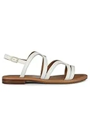 Geox D Sozy S Y, Sandalia Plana, , 37.5 EU