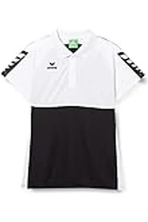Erima Mujer Six Wings Camisa Polo, Negro, 44