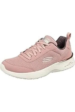 Skechers Skech-Air Dynamight Fast Brake, Zapatillas Deportivas Mujer, Morado (Mauve Mesh/Off White Trim), 41 EU