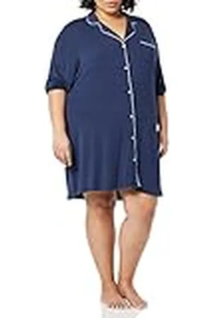Amazon Camisa para Dormir Tipo Tubo (Disponible en Tallas Grandes) Mujer, , 4XL Grande