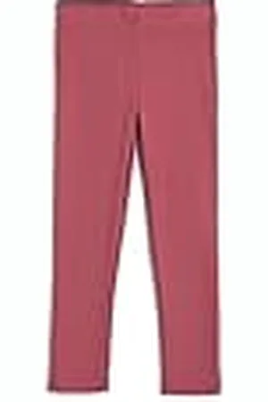 Koton Basic Leggings Ribbed Elastic Waistband Cotton Blend, Leggings niñas,