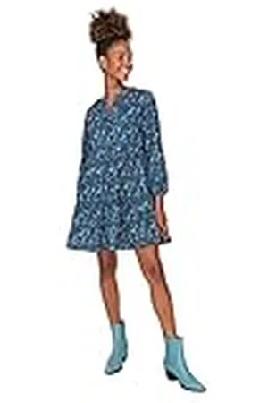 Trendyol Woman Mini Standard V-Neck Woven Dress Vestido, , 40 para Mujer