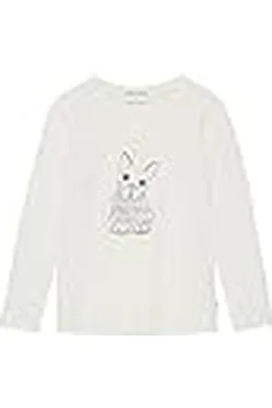 TOM TAILOR 1037414 Camiseta, 12906-Wool White, 104-110 para Niñas