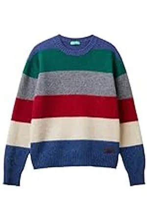 Benetton Jersey G/C M/L 103 mk107t Suéter, , Hombre