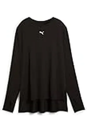PUMA Modest Oversized tee, Camisas Mujer, Black, L