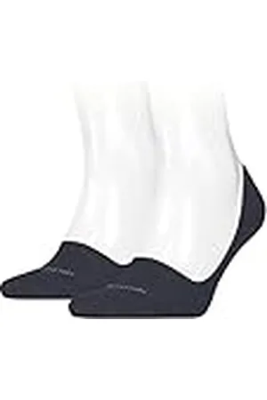 Calvin Klein Mid Cut Footie, Azul (Navy), 43 (Pack de 2) para Hombre