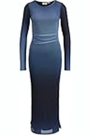 JJXX Jxrosa Mesh LS Maxi Dress Wvn Vestido Largo, , M para Mujer