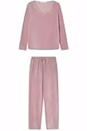 Women secret Franchisee Pijama Largo Terciopelo Soft Touch, , XXL Women