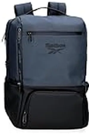 Reebok Roger Mochila Casual para Portátil 15,6" 30x41x15 cms Poliéster con Detalles en Piel Sintética 18,45L by Joumma Bags