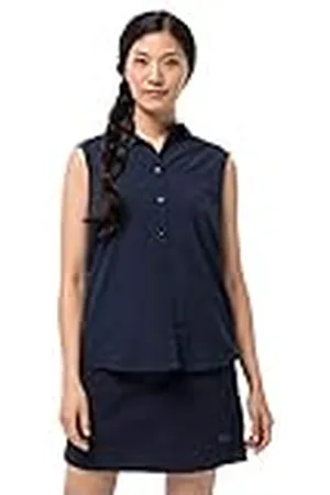 Jack Wolfskin Camiseta sin Mangas para Mujer Sonora W de Secado rápido sin Mangas Blusa