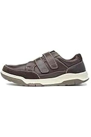 Hush Puppies Correa Doble Fabian, Zapatillas Hombre, Brown, 42 EU