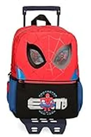 Marvel Spiderman Protector Mochila Escolar con Carro 25x32x12 cms Poliéster 9,6L