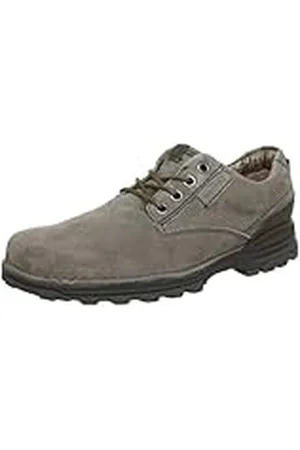 Merrell REGNER J41615 - Zapatos de Cordones de Cuero para Hombre, Color marrón, Talla 42