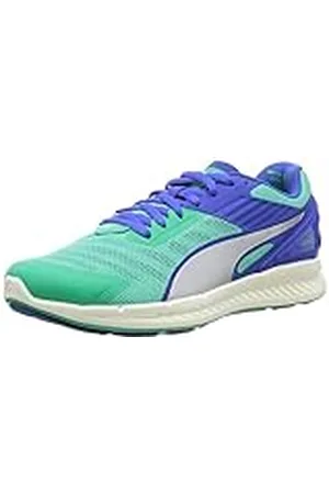 PUMA Ignite V2 Zapatillas de Running, Mujer, Varios colores (Mint Leaf/ Dazzling Blue/ Silver), 40 EU