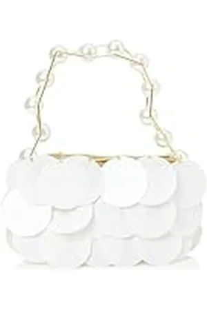 myMo Handtasche Bag, Clutch Mujeres, Color Blanco, Talla única