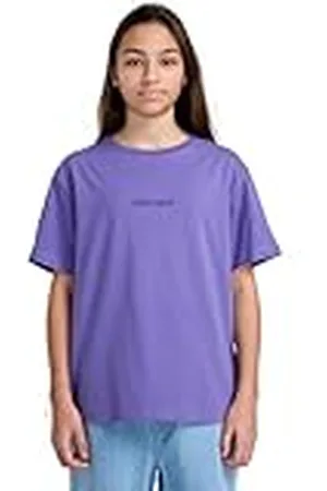 Element Simple Logo - Camiseta de Manga Corta - Niños 8-16 años - L/14 - Morado