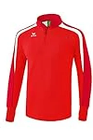 Erima Liga 2.0 Top de Deporte, Hombre, Rojo Oscuro/Blanco, M