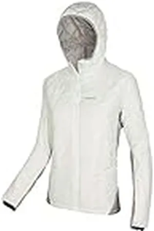 Trangoworld Solden Chaqueta, Mujer, Blanco Menta/Gris Piedra, 2XL
