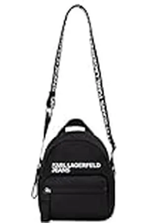 Karl Lagerfeld Essential Nylon Backpack Crossbody, Body Cruzado Mujeres