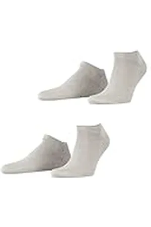 ESPRIT Basic Uni 2-Pack M SN algodón corte unicolor 2 pares, Calcetines cortos Hombre, , 39-42