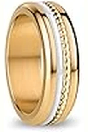 Bering Anillos combinados intercambiables para mujer en oro y blanco con el exclusivo sistema Twist & Change, Kasai