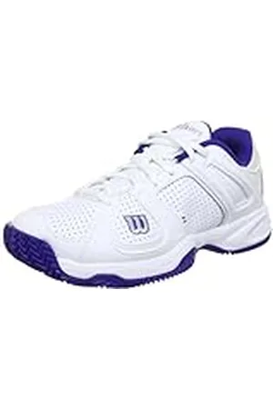 Wilson Stance CC - Zapatillas De Tenis de Material sintético Mujer, Color Blanco, Talla 41 1/3