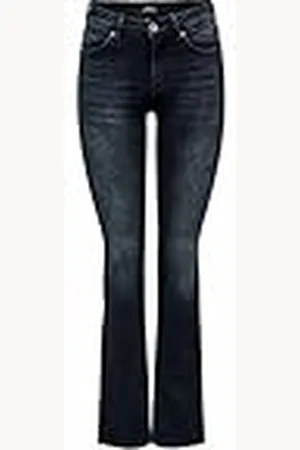 ONLY ONLBLUSH Mid Flared DNM REA409 Noos Jeans, , 8L UK/XL para Mujer