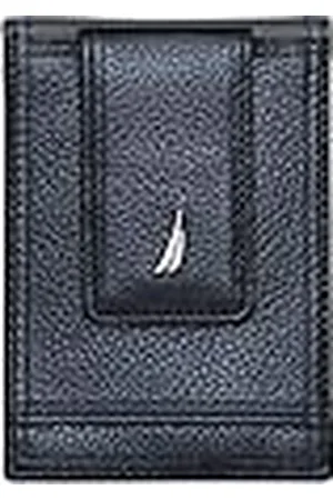Nautica Cartera de Cuero Bifold para Hombre, , Talla única