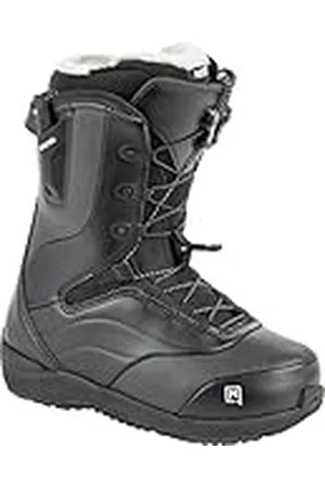 Nitro Crown TLS Botas de Snowboard, Mujeres, Black, MP 23,0 // EU 36 // US 5,5