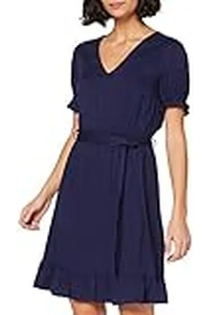 MERAKI Vestido Corto Evasé Mujer, , XXL