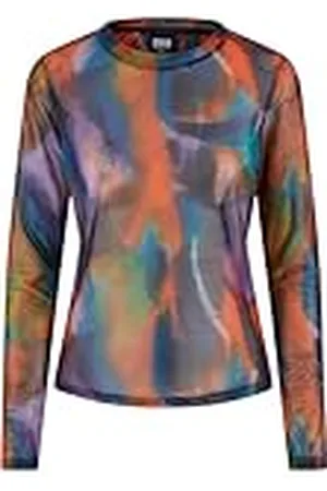 Urban classics Camiseta de Manga Larga para Mujer AOP Mesh, , M