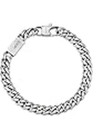 JOOP! Brazalete de acero inoxidable para hombre, 21 cm, , Se entrega en estuche de regalo