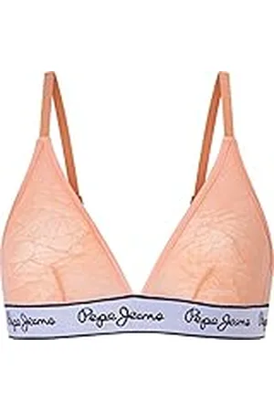Pepe Jeans Mesh Bra, Traslúcido, , L para Mujer