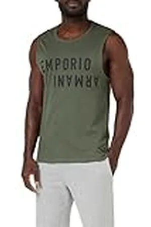 Emporio Armani Bold Logo Sleveless T-Shirt Hombre, , L