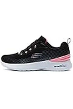 Skechers Skech-Air Dynamight Luminosity, Sneakers Mujer, Negro (Black/Pink), 40 EU