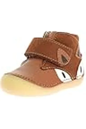 Kickers Sabio, Oxford Plano Unisex niños, Zorro Marrón, 18 EU