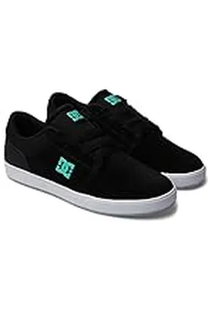 Dcshoes Crisis 2, Zapatillas Hombre, Negro, Verde y Negro, 38.5 EU