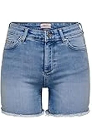 ONLY Onlblush Mid SK Dnm Pantalones Cortos Noos, , XS para Mujer