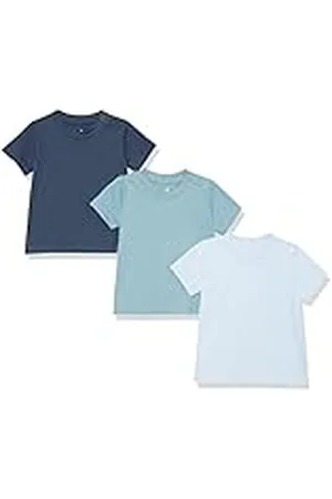 Amazon Camiseta de Manga Corta de algodón orgánico (Anteriormente Amazon Aware) Unisex Bebés, Pack de 3, , Prematuro