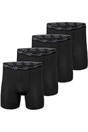 New Balance 5 Performance No Fly Boxer Brief (4 Pack) Bañadores Ajustados para Hombre, , 3XL Plus Tall