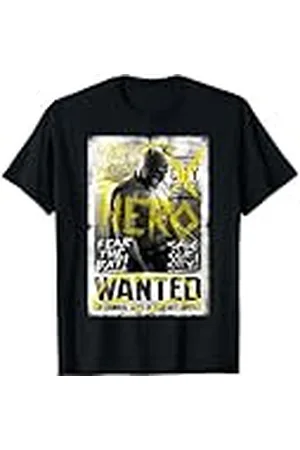 DC Comics Originals Batman V Superman Wanted Poster Camiseta