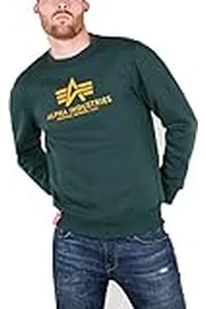 Alpha Industries Basic Sudadera, Hombre, , S